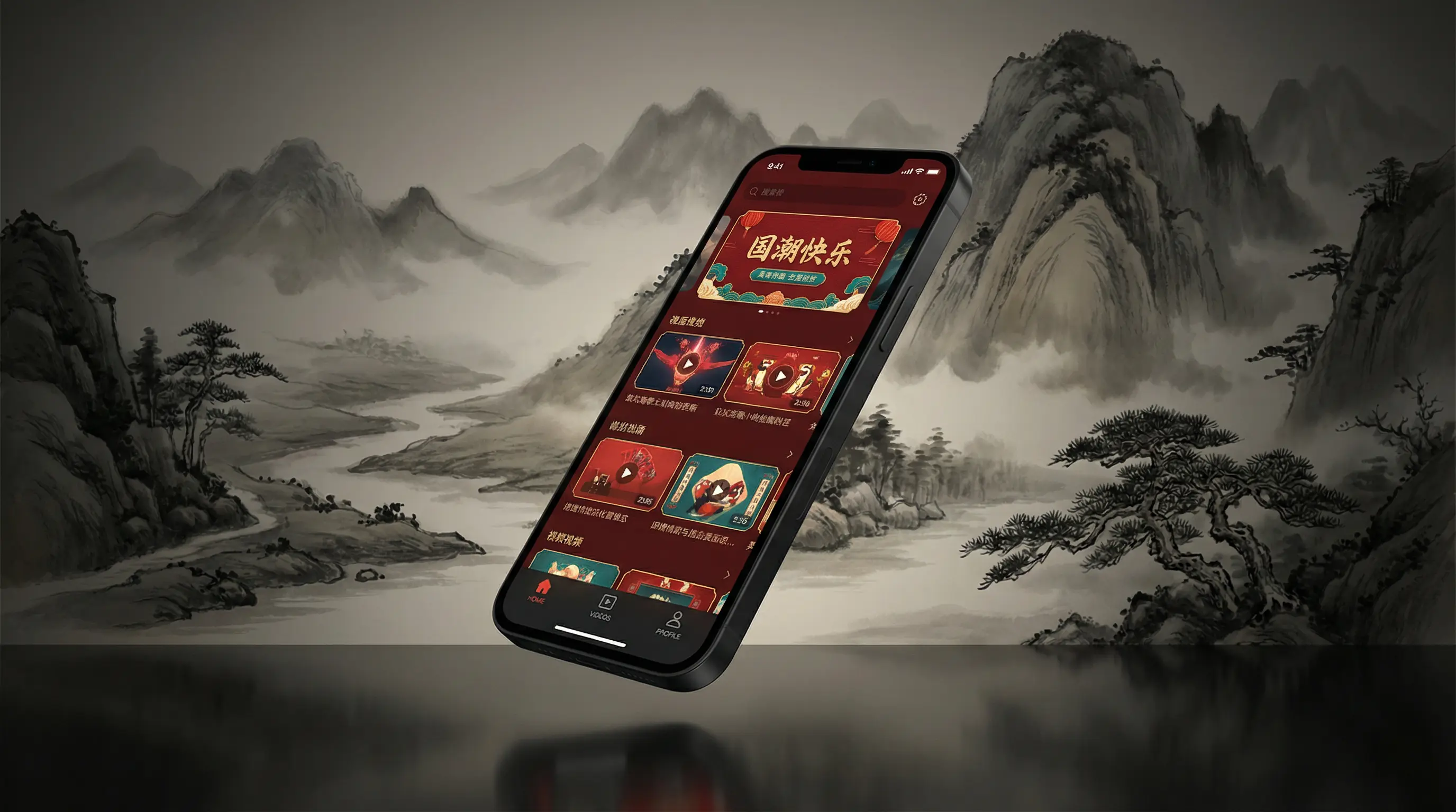 挨操 移动端APP界面展示